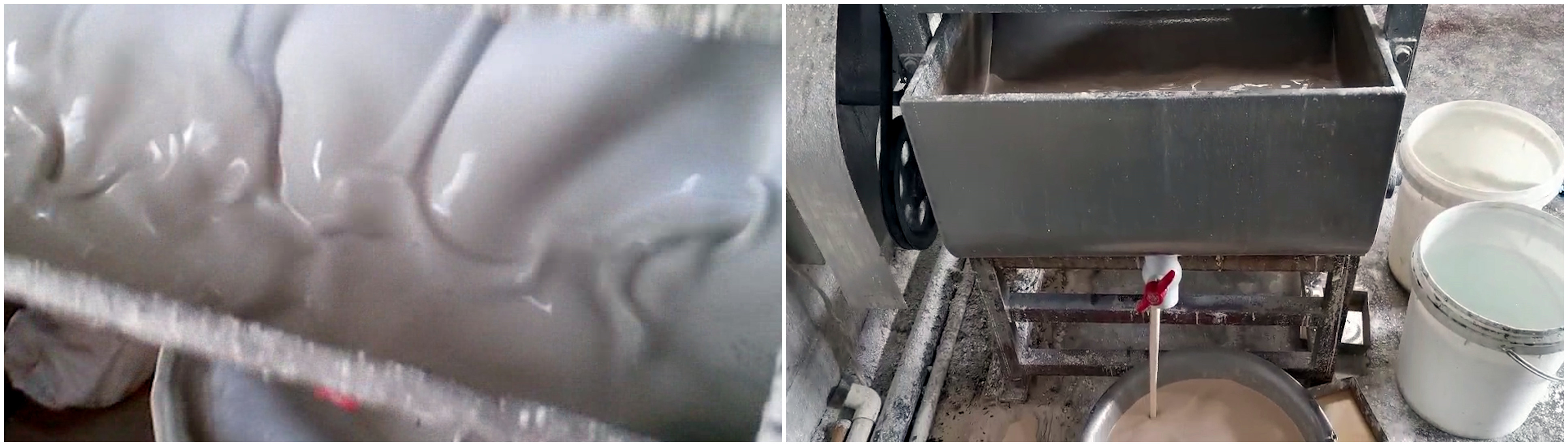 紅薯粉條機--打糊步驟 紅薯粉條機--打糊步驟